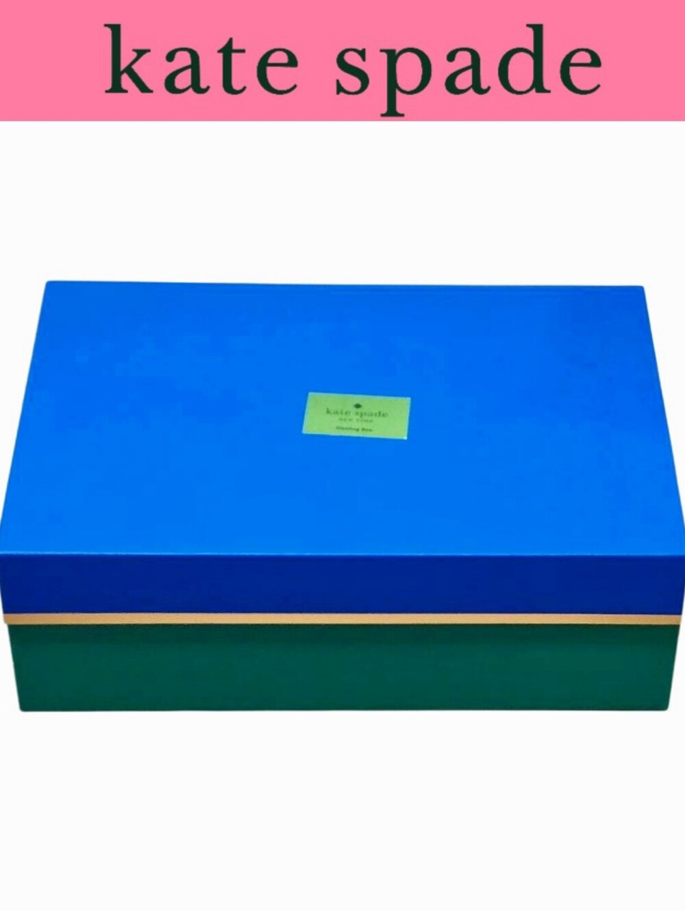 Kate Spade New York Blue & Green Decorative Storage Nesting Box
